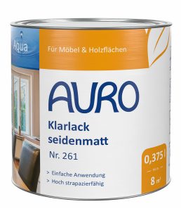 Klarlack, seidenmatt