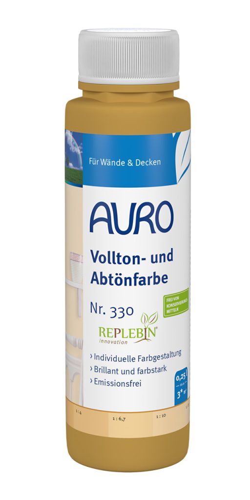 Vollton- und Abtönfarbe