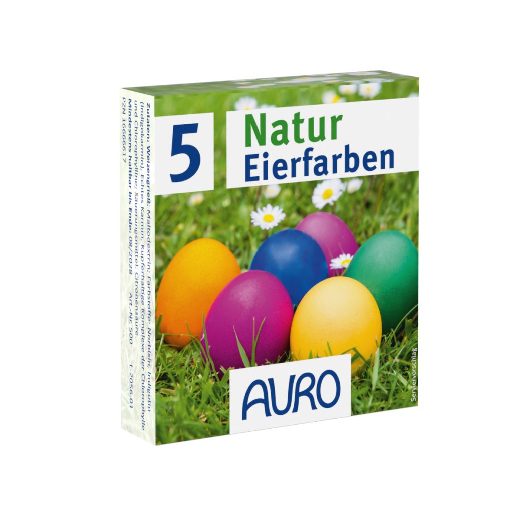 Natur Eierfarben