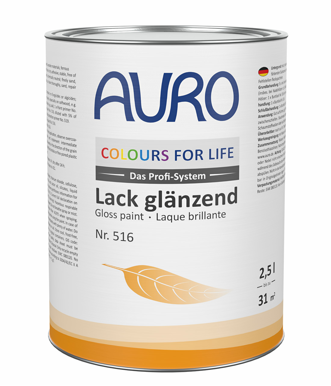 COLOURS FOR LIFE Lack glänzend