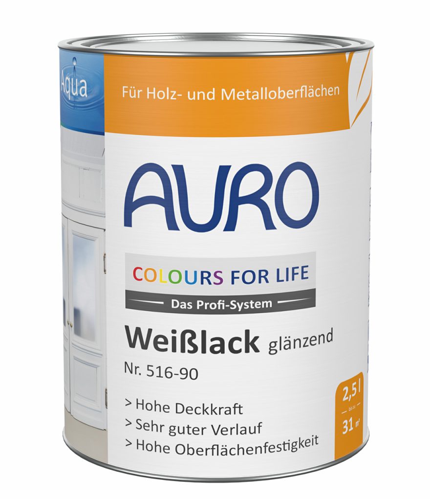 COLOURS FOR LIFE Weißlack, glänzend