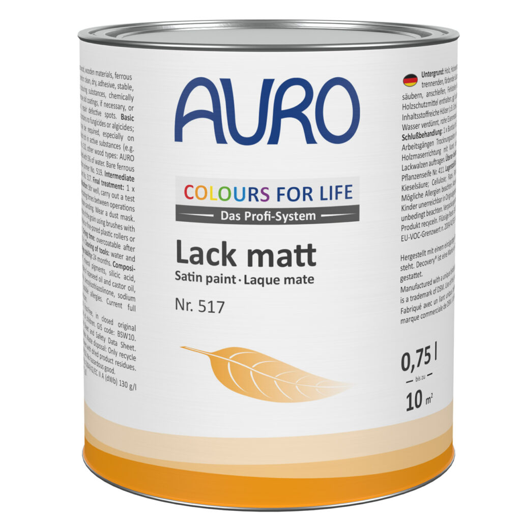 COLOURS FOR LIFE Lack matt